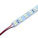 Світлодіодна лінійка Biom BRT 5730-144 led W 2-pin 6500K, 12В, IP20 білий зі скотчем LB-12-5630-144-17-7-2P фото 1