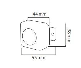 Датчик движения Horoz Electric SANDERO черный 088-004-0001-020 фото