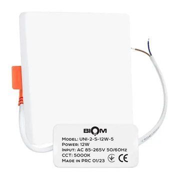 Светодиодный светильник Biom 12W 5000K Квадратный UNI-2-S-12W-5 UNI-2-S-12W-5 фото