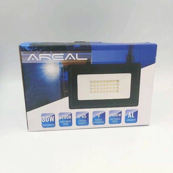 Светодиодный прожектор Areal PR-30W 6200K 220V IP65 PR-30 фото