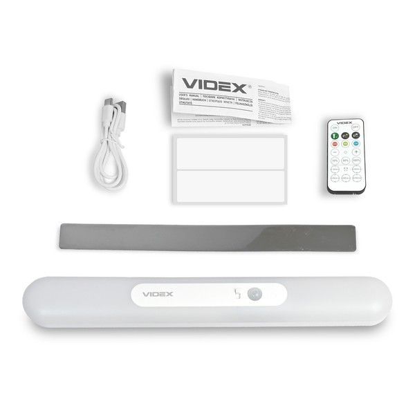 LED Світильник акумуляторний з датчиком руху VIDEX VL-NL013W-SR VL-NL013W-SR фото