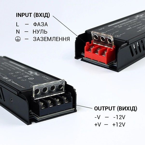 Блок живлення Biom Professional 300W 12V 25A IP20 (BPX-12-300) BPX-12-300 фото