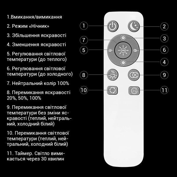Смарт люстра Biom SMART SML-R42-80-2 (80 Вт) с пультом и регулировкой света SML-R42-80/2 фото