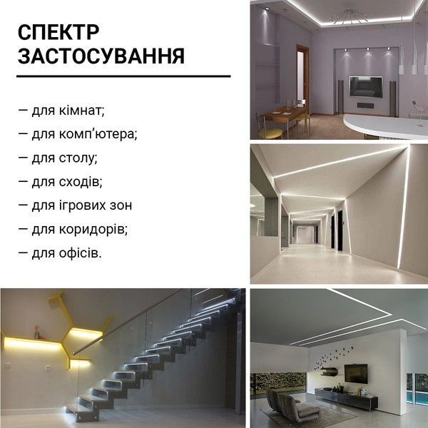 LED лента Biom Professional COB 480шт/м 12.5Вт/м IP33 24V (6000-6500K) 10м BPS-G4-24-8-COB-480-CW-20 фото