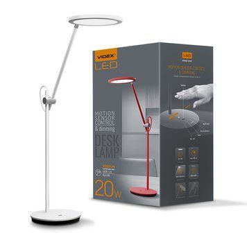 LED лампа настiльна VIDEX VL-TF15W 20W 4100K белая VL-TF15W фото