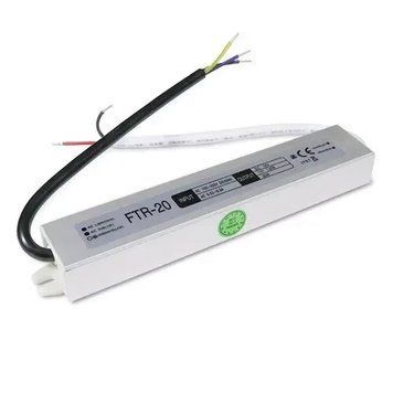 Блок питания OEM DC12 20W 1,67А OEM FTR-20 герметичный FTR-20-12 фото