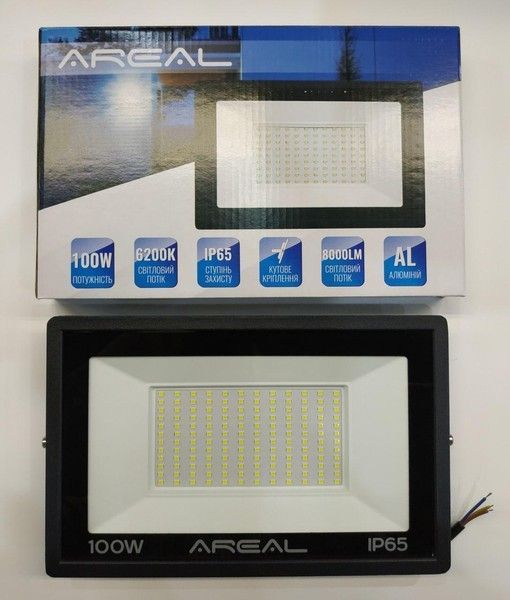 Светодиодный прожектор AREAL PR-100W 6200К 220V IP65 PR-100 фото