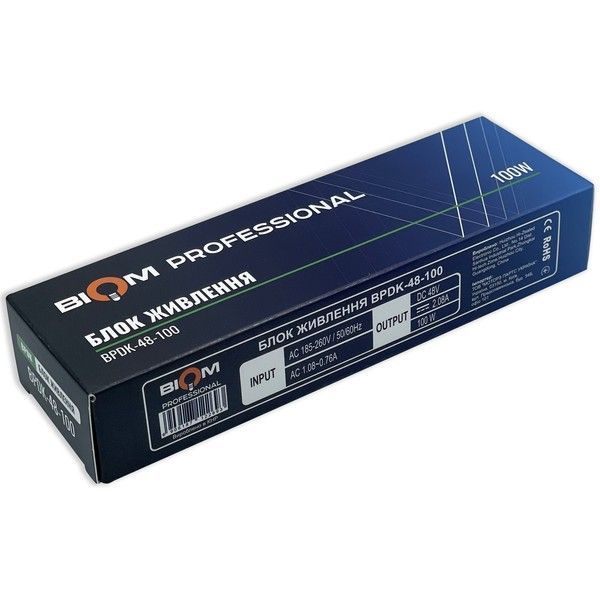 Блок живлення Biom Professional 48V 100W BPDK-48-100 2.08A 00-00028019 фото