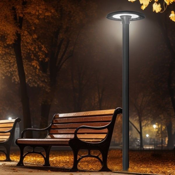 LED світильник парковий VIDEX SLP01 120W 16800Lm 3000/5000/6500K IP65 VL-SLP01-120B фото
