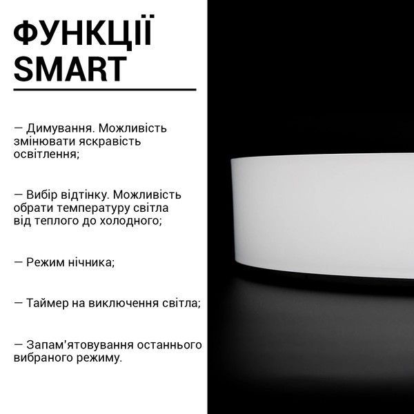 Смарт люстра Biom SMART SML-R43-80-2 (80 Вт) с пультом и регулировкой света SML-R43-80/2 фото