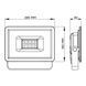 Світлодіодний прожектор Biom 150W 6200K S6-SMD-150-Slim IP65 S6-SMD-150-SLIM фото 7