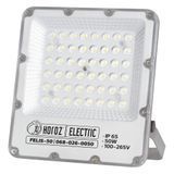 Світлодіодний прожектор Horoz Electric FELIS-50 50W 6400K сірий 068-026-0050-020 фото
