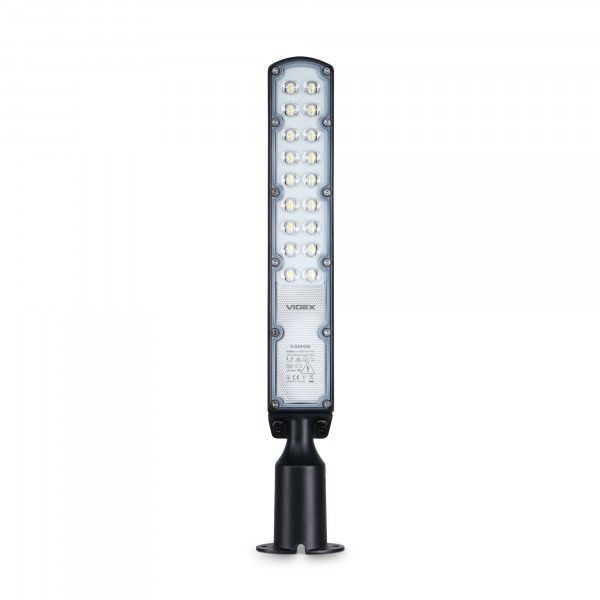 LED ліхтар вуличний VIDEX SLE18 50W 5000Lm 5000K IP65 чорний VL-SLE18-0505 фото