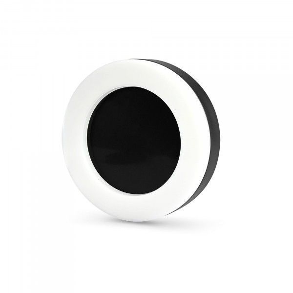 LED світильник вологозахищений круглий VIDEX ART 15W 5000K IP65 чорний VL-BHFR-155B фото