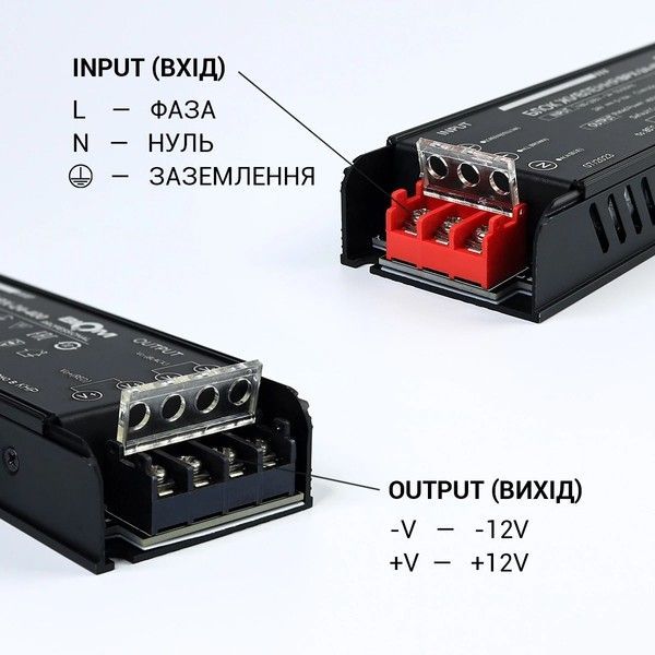 Блок живлення Biom Professional 400W 12V 33A IP20 BPX-12-400 BPX-12-400 фото