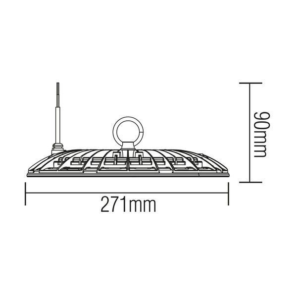 Светильник промышленный LED HOROZ AGORA-100 100W 6400K IP65 063-008-0100-010 фото