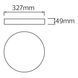 Світильник накладний "ANDREA-30" 30W IP 54 6400K білий 016-066-0030-010 016-066-0030-010 фото 2