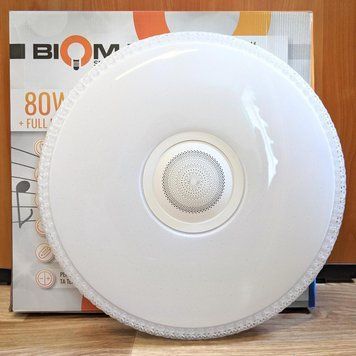 Люстра Светильник светодиодный Biom SMART SML-R29-80-M-FRGB RGB 80Вт с пультом музыкальный BT APP SML-R29-80-M-FRGB фото