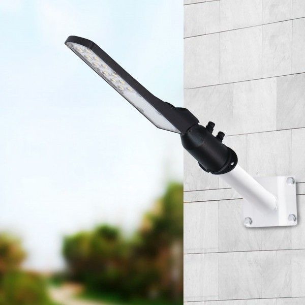 LED ліхтар вуличний VIDEX SLE18 30W 3000Lm 5000K IP65 чорний VL-SLE18-0305 фото