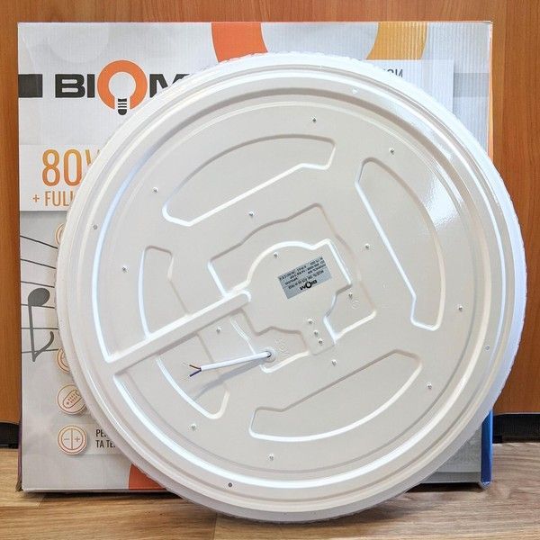 Люстра Світильник світлодіодний Biom SMART SML-R29-80-M-FRGB RGB 80Вт з з пультом музичний BT APP SML-R29-80-M-FRGB фото