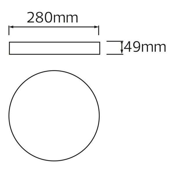 Светильник накладной "ANDREA-20" 20W IP 54 6400K белый 016-066-0020-010 фото