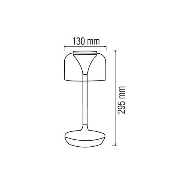 Светильник настольный LED MAGNUM-3CCT 2W 050-008-0001-040 фото