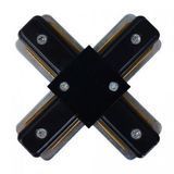 Соединитель для шинопровода Horoz Electric X-образный черный 096-001-0003-021 фото