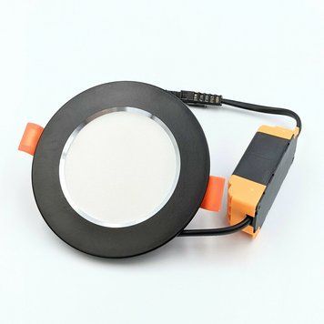 Светодиодный светильник Biom 6W 5000K Круглый Черный DF-6B DF-6B фото