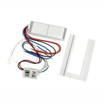 Сенсорний вимикач для дзеркал Biom LB-05, 2 кнопки, 1*65W, Defogger, dimmer, DC12-24V + РЕЛЕ 220V LB-05 фото
