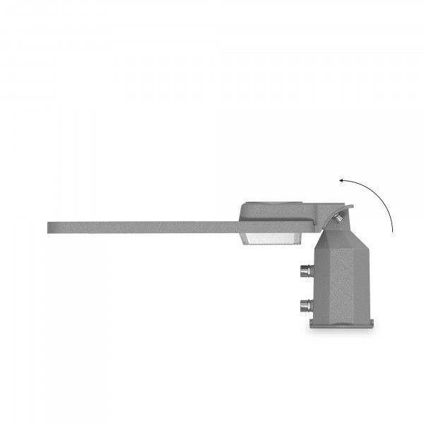 LED ліхтар вуличний VIDEX IP65 SLE17 50W 5500Lm 5000K 220V VL-SLE17-0505 фото