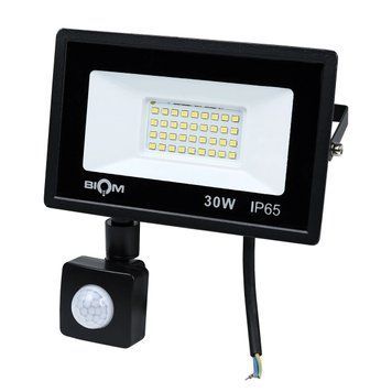 Світлодіодний прожектор Biom 30W 6200K S6-SMD-30-SlimSensor IP65 S6-SMD-30-SLIM-S фото