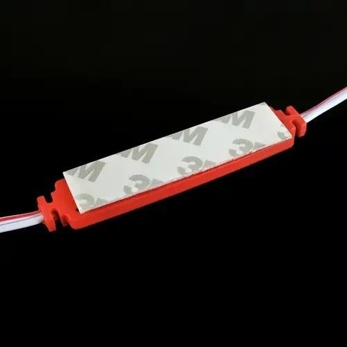 Світлодіодний модуль Biom BRT XG191 5630-3 led W 1,5W RED, 12В, IP65 червоний з лінзою напівсфера XG191 фото
