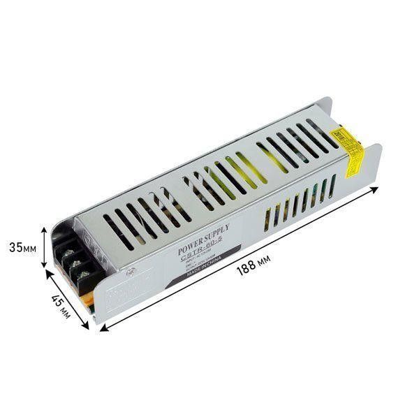 Блок питания Biom 60W 5V 12A IP20 CSTR-60-5 CSTR-60-5 фото