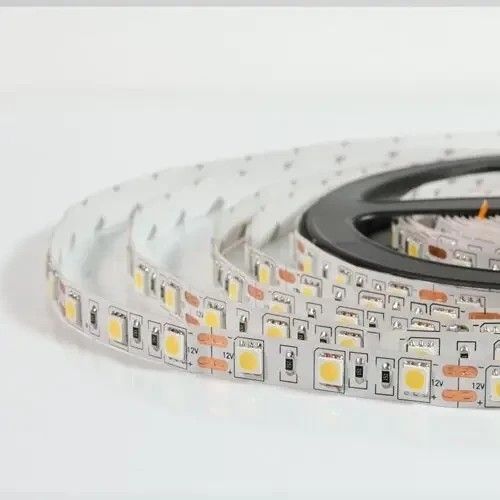 Світлодіодна стрічка Biom ST-12-5050-60-WW-20 V2 (12V, 60 д/м, IP20) Тепла біла ST-12-5050-60-WW-20-V2 фото