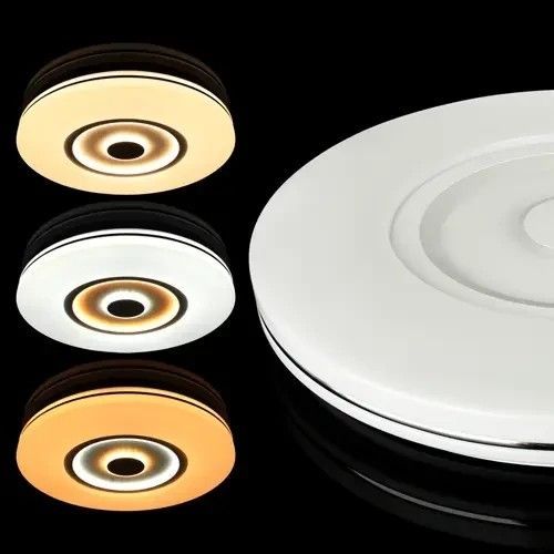 Люстра Світильник світлодіодний Biom SMART SML-R23-80 3000-6000K 80Вт з пультом SML-R23-80 фото