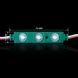 Світлодіодний модуль Biom BRT XG193 5630-3 led W 1,5W GREEN, 12В, IP65 зелений з лінзою напівсфера XG193 фото 3