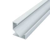 Профіль алюмінієвий BIOM кутовий ЛПУ17 17х17 анодований (палиця 2м), м LPU-17A+LM-U фото
