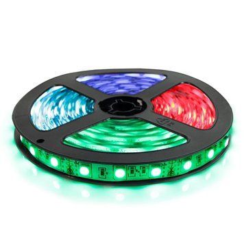 Світлодіодна стрічка RGB Biom ST-12-5050-60-RGB 12V (Standard) ST-12-5050-60-RGB-20 фото