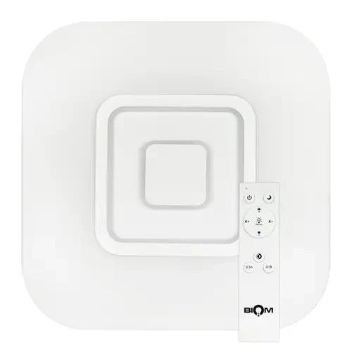 Люстра Світильник світлодіодний Biom SMART SML-S25-80 3000-6000K 80Вт з пультом SML-S25-80 фото