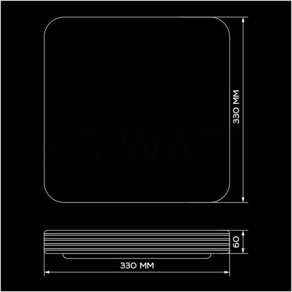 Смарт люстра Biom SMART SML-S03-50 (50 Вт) з пультом та регулюванням світла SML-S03-50/2 фото