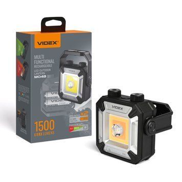 Багатофункціональний світлодіодний ліхтар VIDEX VLF-M048 1500Lm 5000K USB-C VLF-M048 фото