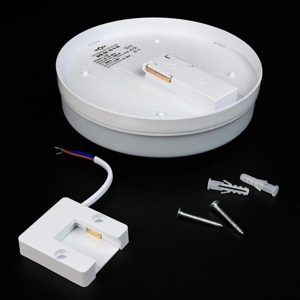 LED світильник накладний Biom BYR-04-18-5-IR 18W 5000K з ІЧ датчиком руху BYR-04-18-5-IR фото