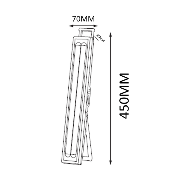 Аварийный LED светильник HOROZ ELECTRIC ALVES-2 44W аккумуляторный 084-047-0044-010 фото