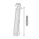 Аварийный LED светильник HOROZ ELECTRIC ALVES-2 44W аккумуляторный 084-047-0044-010 фото 2