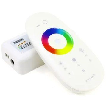 Контроллер RGB Biom 18A 2.4G Touch Белый 18А-2.4G-Touch фото