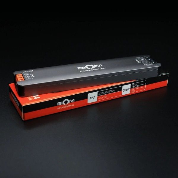 Блок питания BIOM Professional NANO BPTH 200W 12V IP44 BPTH-12-200 фото