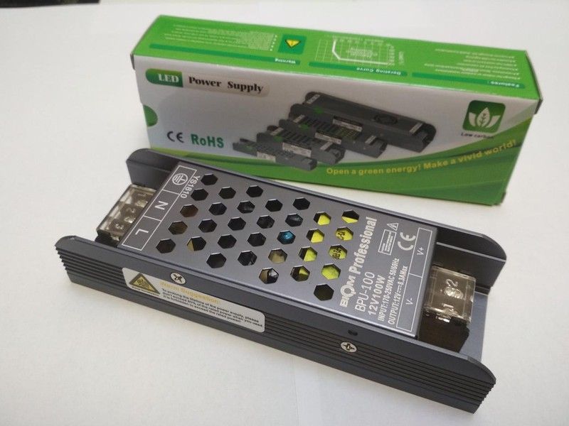 Блок питания Biom Professional 100W 12V 8.3A IP20 (BPU-100) BPU-100 фото