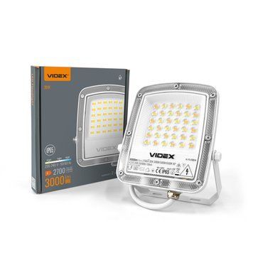 LED прожектор VIDEX F5 30W 3000-5000-6500K 230V White (VL-F5-030CW) VL-F5-030CW фото
