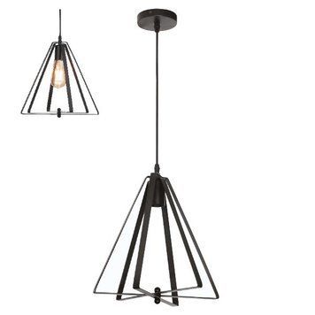 Светильник подвесной Horoz Electric MAXWELL max. 60W черный 021-012-0001-010 фото