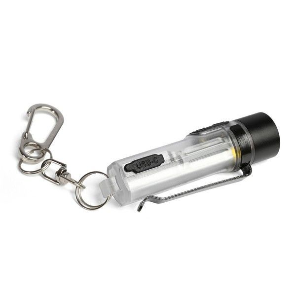 Міні-ліхтарик світлодіодний VIDEX VLF-AK012 400Lm 5000K USB-C брелок VLF-AK012 фото